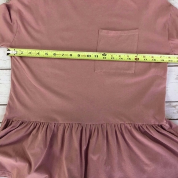 Peach Pink Long Sleeve Peplum Top by Zara Trafaluc - Picture 8 of 8